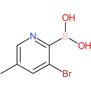 (3-bromo-5-methylpyridin-2-yl)boronic acid