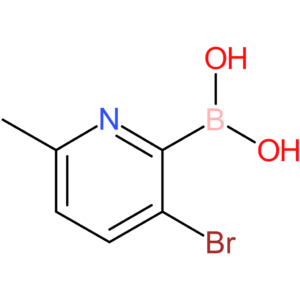 (3-bromo-6-methylpyridin-2-yl)boronic acid