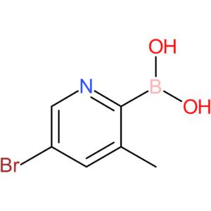 (5-bromo-3-methylpyridin-2-yl)boronic acid