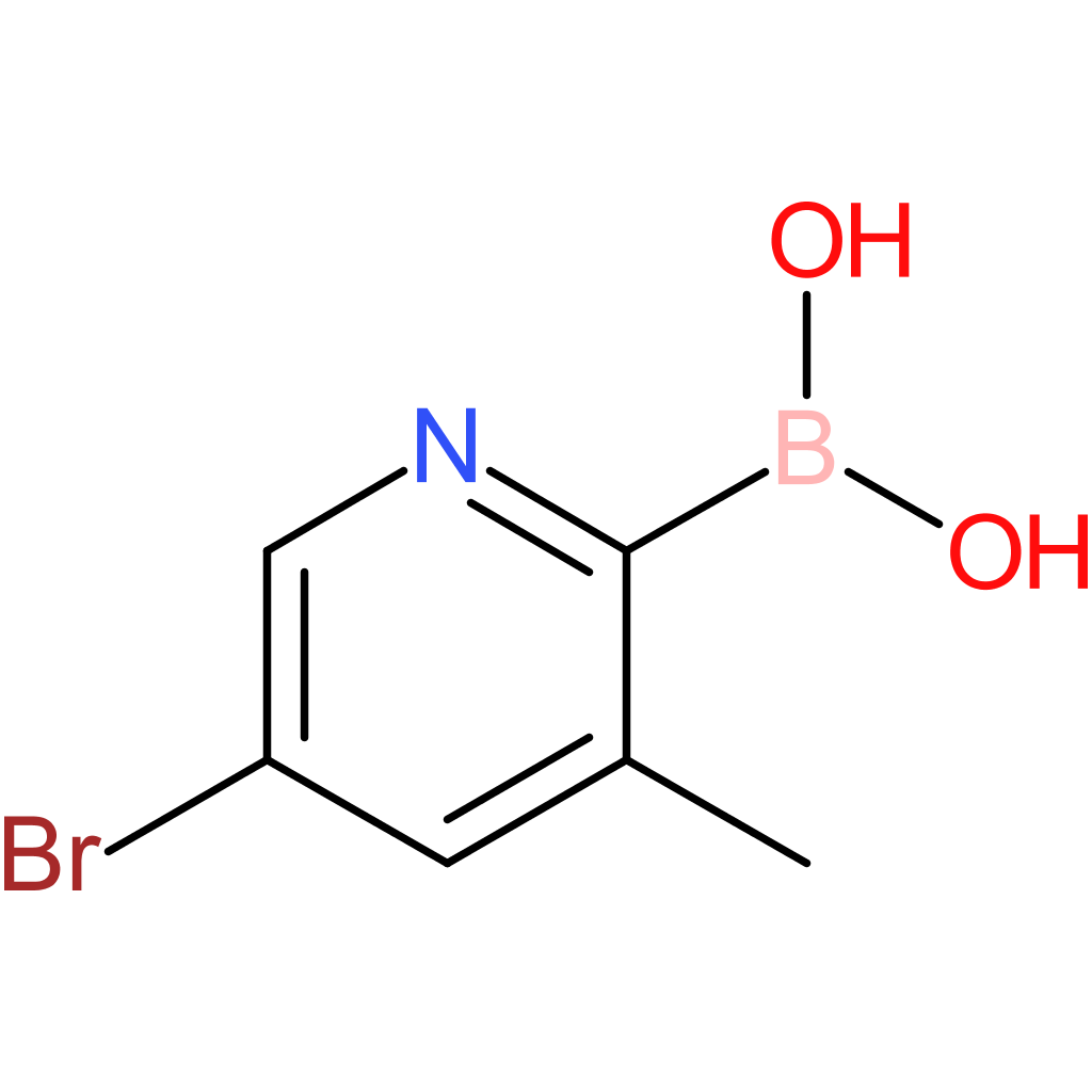 (5-bromo-3-methylpyridin-2-yl)boronic acid