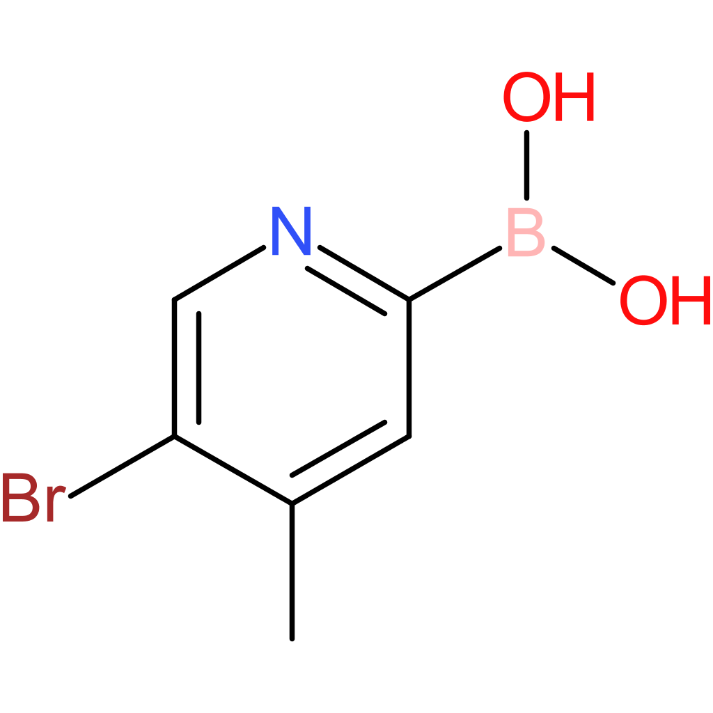 (5-bromo-4-methylpyridin-2-yl)boronic acid