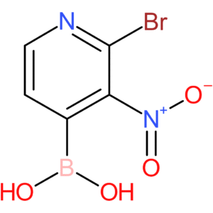 (2-bromo-3-nitropyridin-4-yl)boronic acid