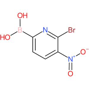 (6-bromo-5-nitropyridin-2-yl)boronic acid