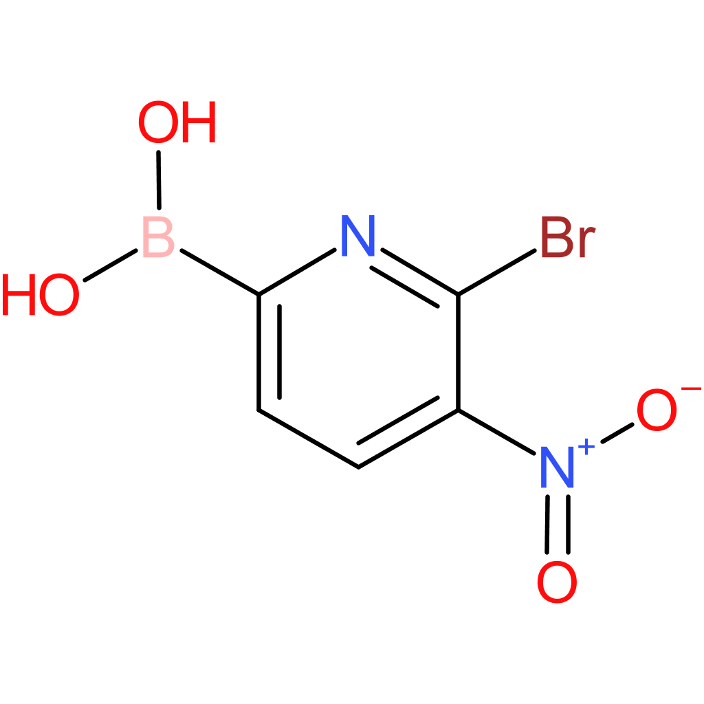 (6-bromo-5-nitropyridin-2-yl)boronic acid