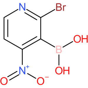 (2-bromo-4-nitropyridin-3-yl)boronic acid