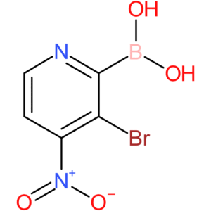 (3-bromo-4-nitropyridin-2-yl)boronic acid