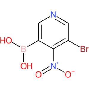 (5-bromo-4-nitropyridin-3-yl)boronic acid