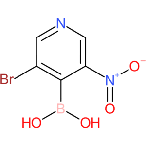(3-bromo-5-nitropyridin-4-yl)boronic acid