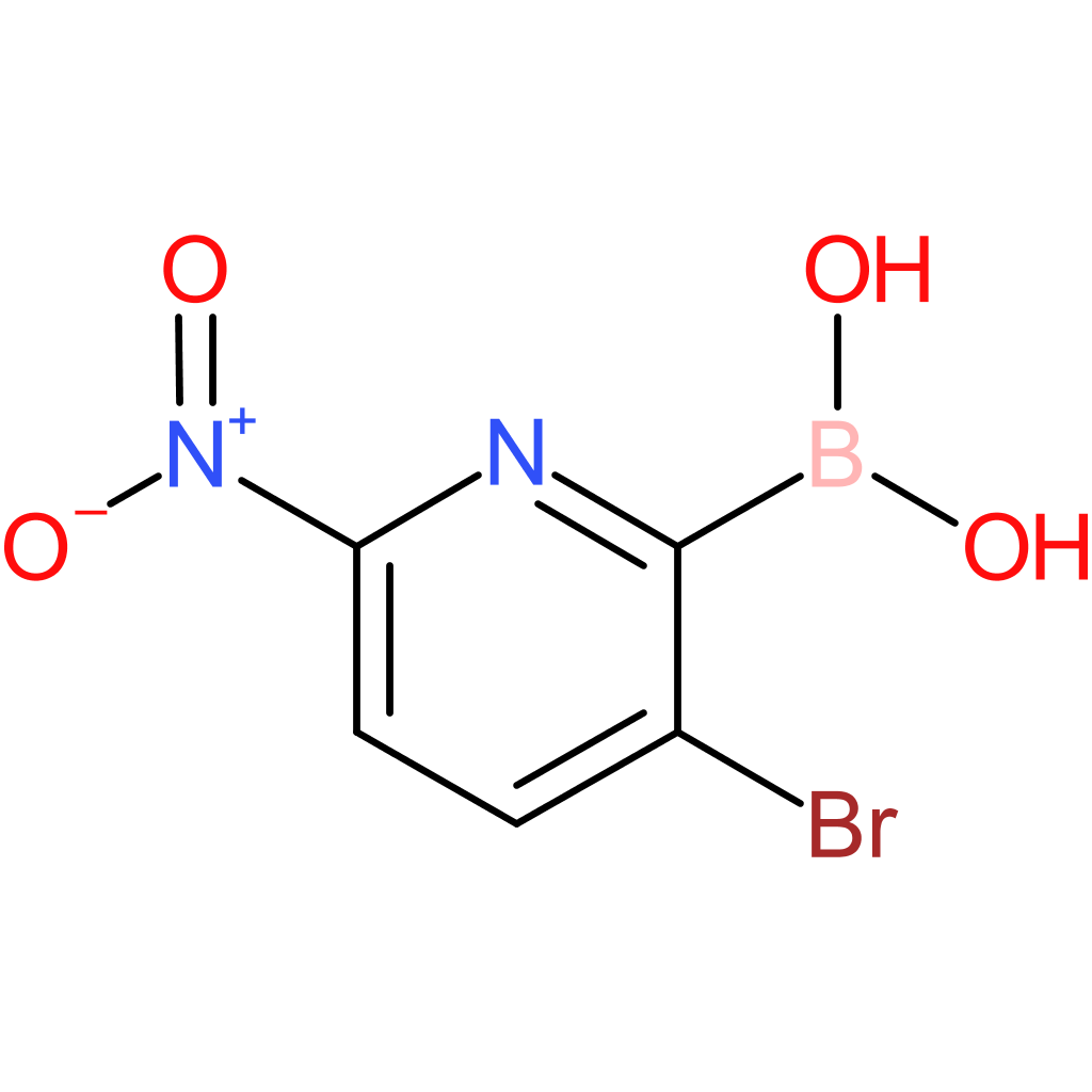 (3-bromo-6-nitropyridin-2-yl)boronic acid