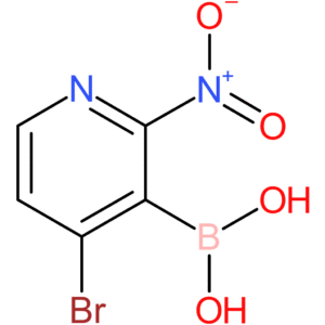 (4-bromo-2-nitropyridin-3-yl)boronic acid