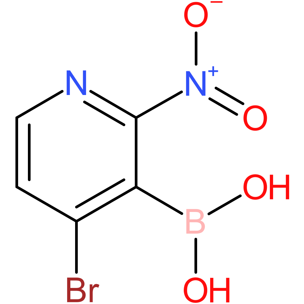 (4-bromo-2-nitropyridin-3-yl)boronic acid