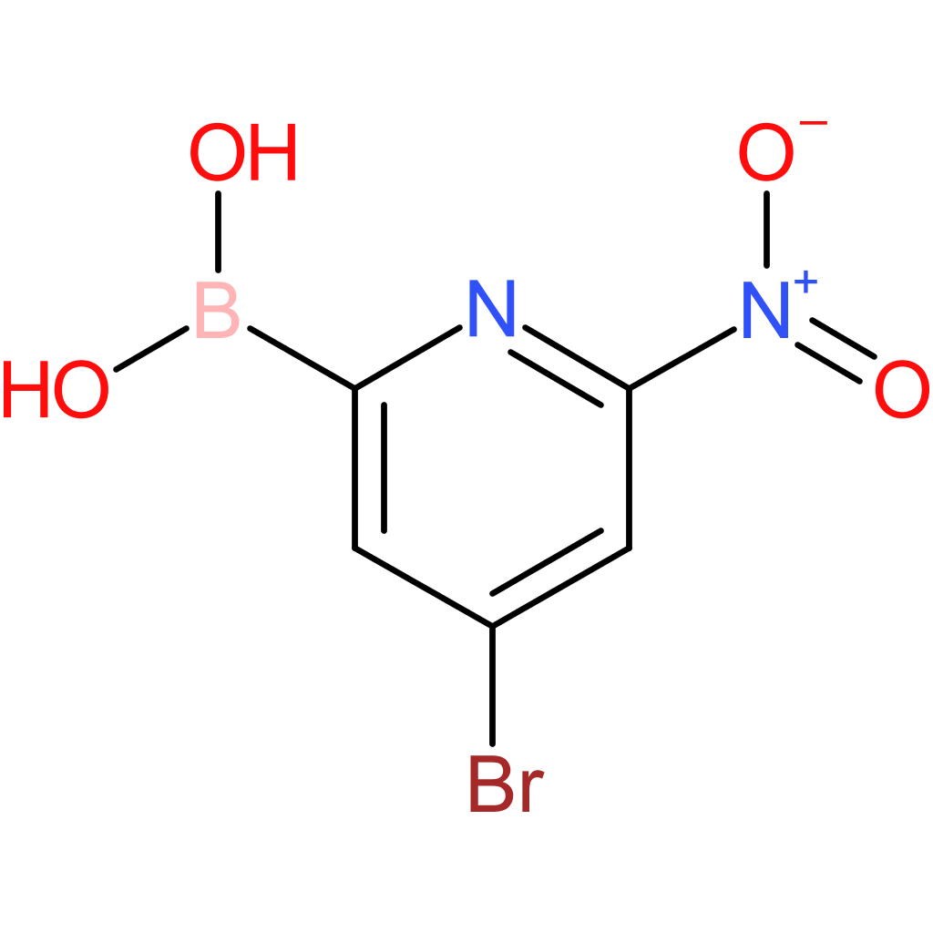 (4-bromo-6-nitropyridin-2-yl)boronic acid