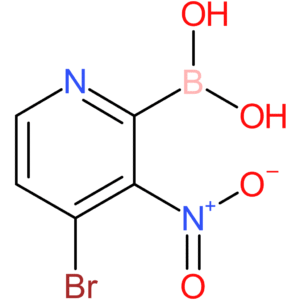 (4-bromo-3-nitropyridin-2-yl)boronic acid