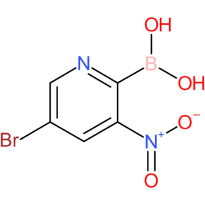 (5-bromo-3-nitropyridin-2-yl)boronic acid