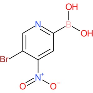 (5-bromo-4-nitropyridin-2-yl)boronic acid