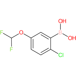2-chloro-5-(difluoromethoxy)phenylboronic acid