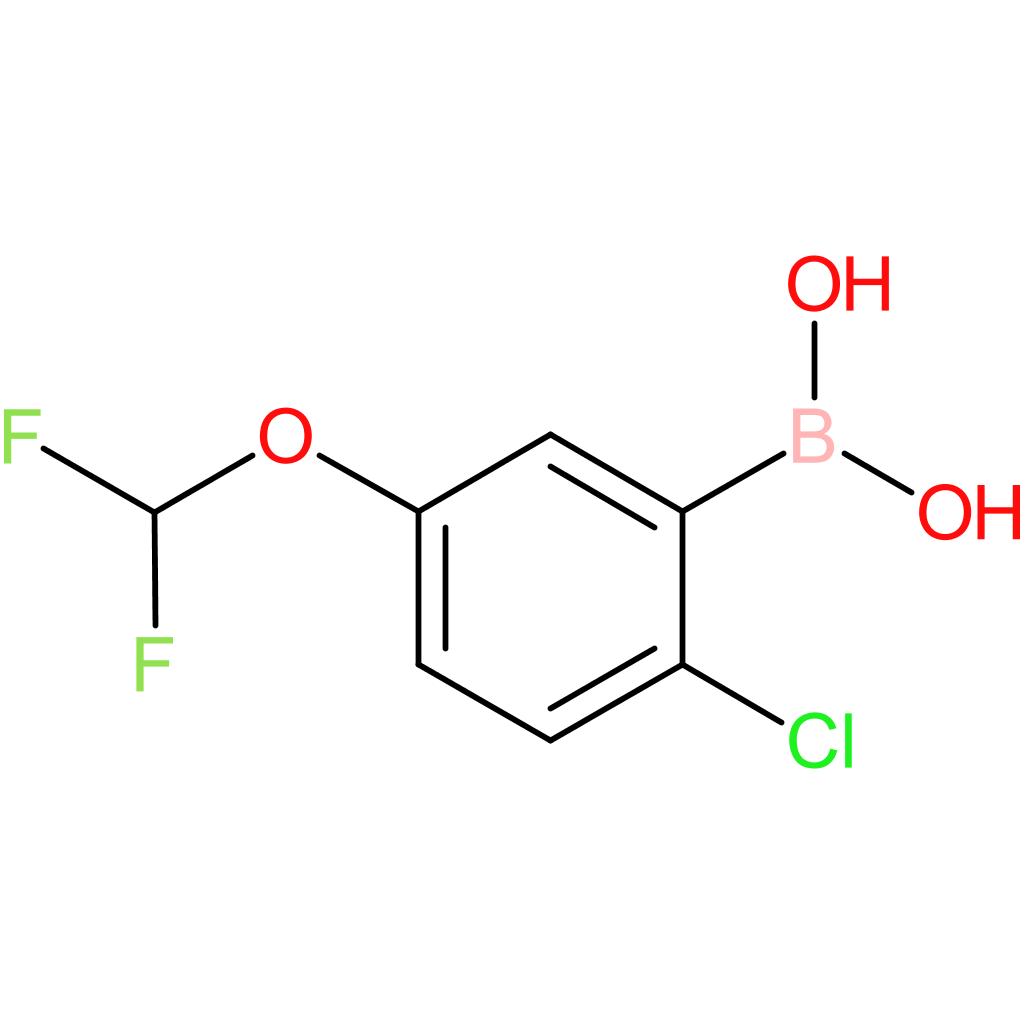 2-chloro-5-(difluoromethoxy)phenylboronic acid