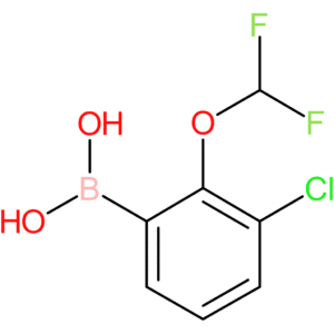 3-chloro-2-(difluoromethoxy)phenylboronic acid