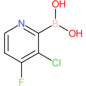(3-chloro-4-fluoropyridin-2-yl)boronic acid