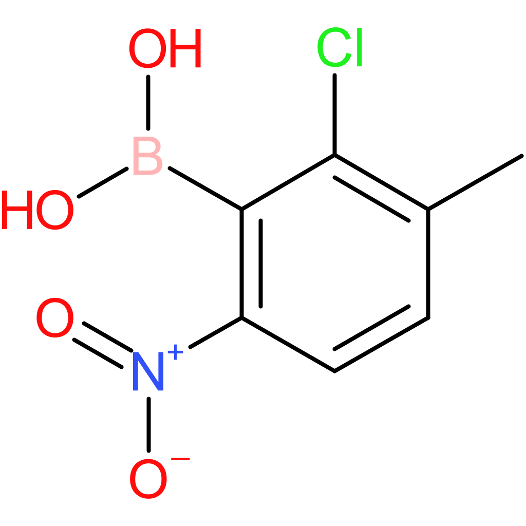 (2-chloro-3-methyl-6-nitrophenyl)boronic acid