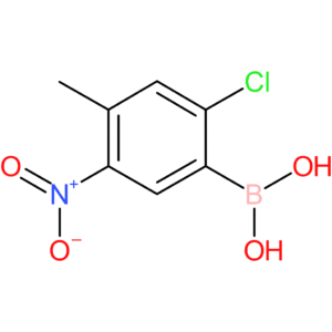 2-chloro-4-methyl-5-nitrophenylboronic acid