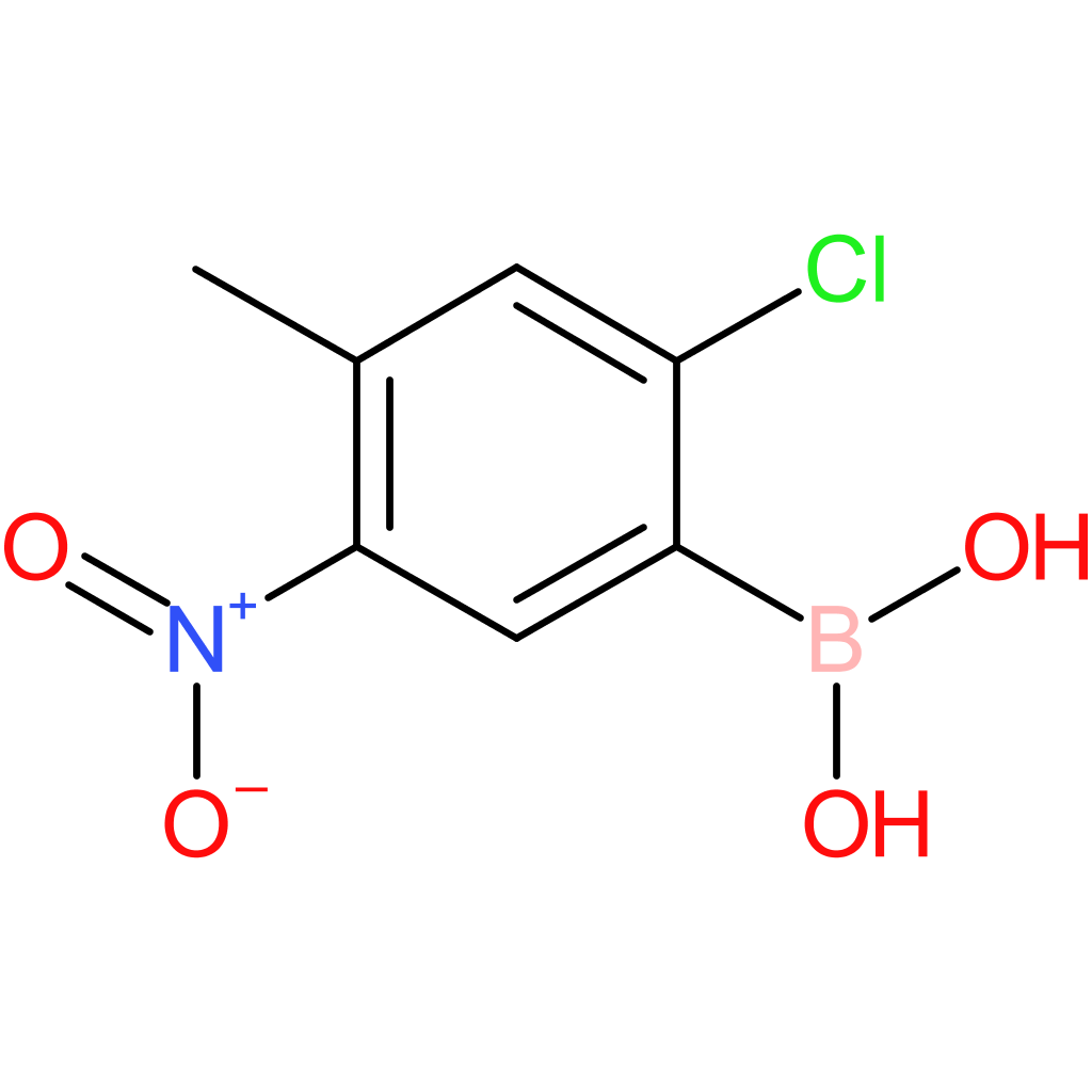 2-chloro-4-methyl-5-nitrophenylboronic acid