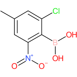 (2-chloro-4-methyl-6-nitrophenyl)boronic acid