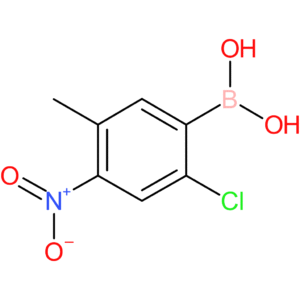 (2-chloro-5-methyl-4-nitrophenyl)boronic acid