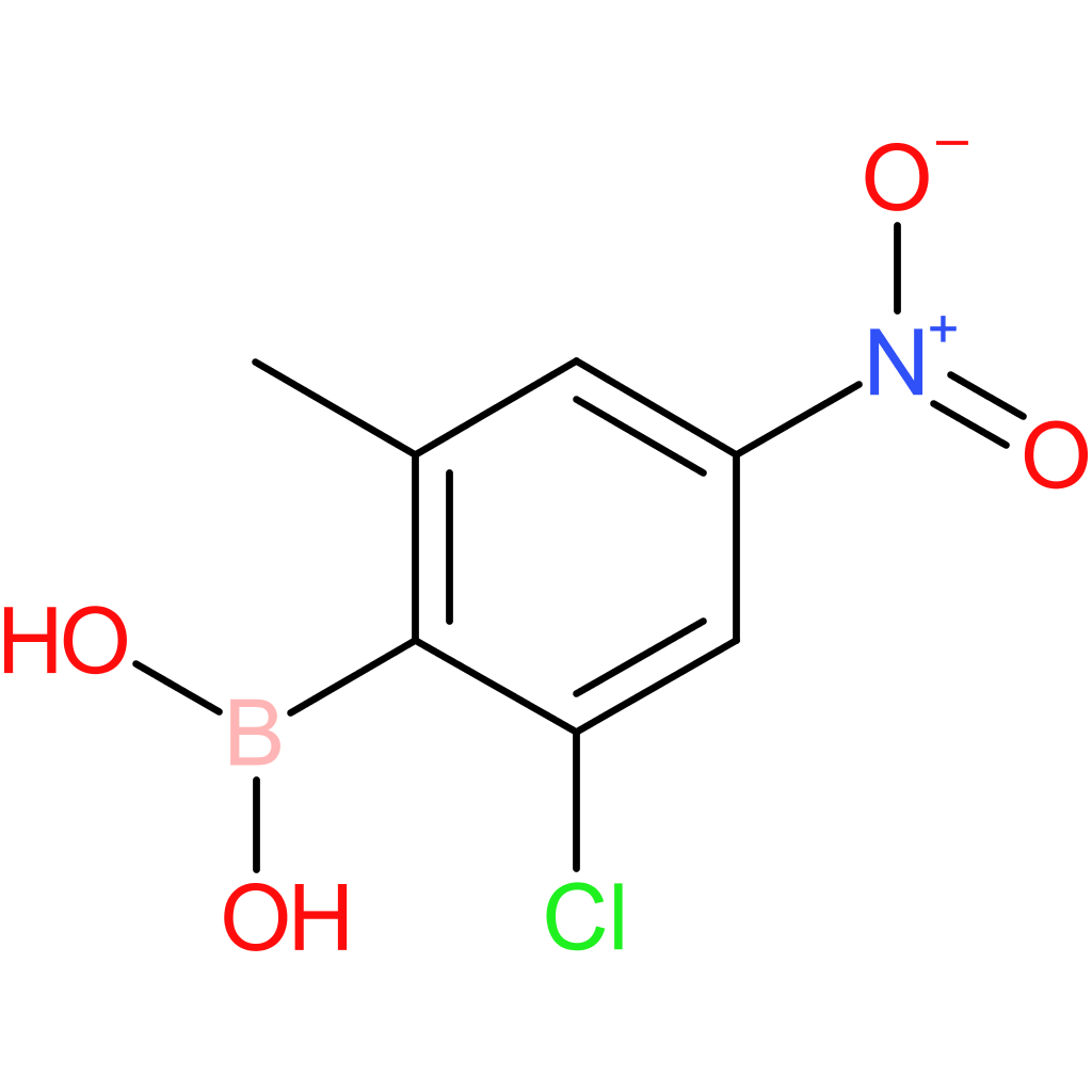(2-chloro-6-methyl-4-nitrophenyl)boronic acid