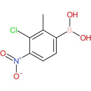 (3-chloro-2-methyl-4-nitrophenyl)boronic acid
