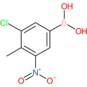 (3-chloro-4-methyl-5-nitrophenyl)boronic acid