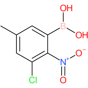 3-chloro-5-methyl-2-nitrophenylboronic acid