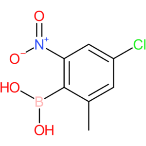 4-chloro-2-methyl-6-nitrophenylboronic acid