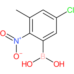 5-chloro-3-methyl-2-nitrophenylboronic acid
