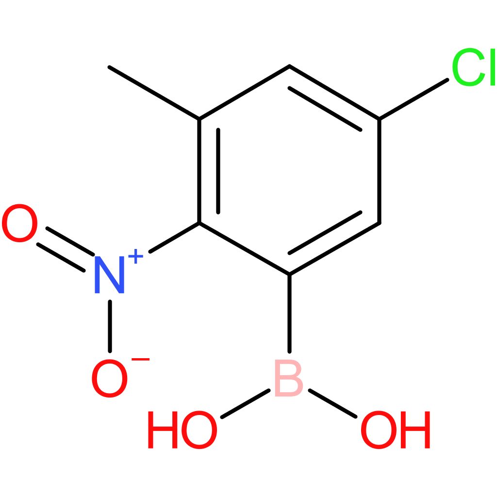 5-chloro-3-methyl-2-nitrophenylboronic acid