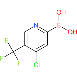 [4-chloro-5-(trifluoromethyl)pyridin-2-yl]boronic acid