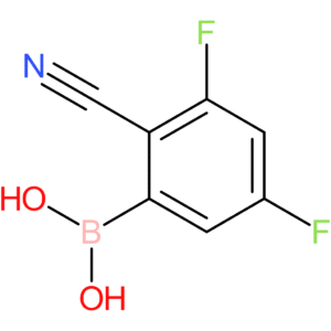 2-cyano-3,5-difluorophenylboronic acid