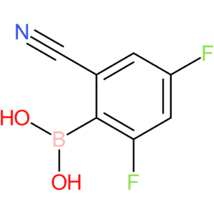 2-cyano-4,6-difluorophenylboronic acid