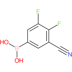 (3-cyano-4,5-difluorophenyl)boronic acid