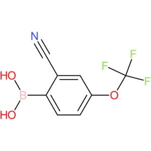 2-cyano-4-(trifluoromethoxy)phenylboronic acid