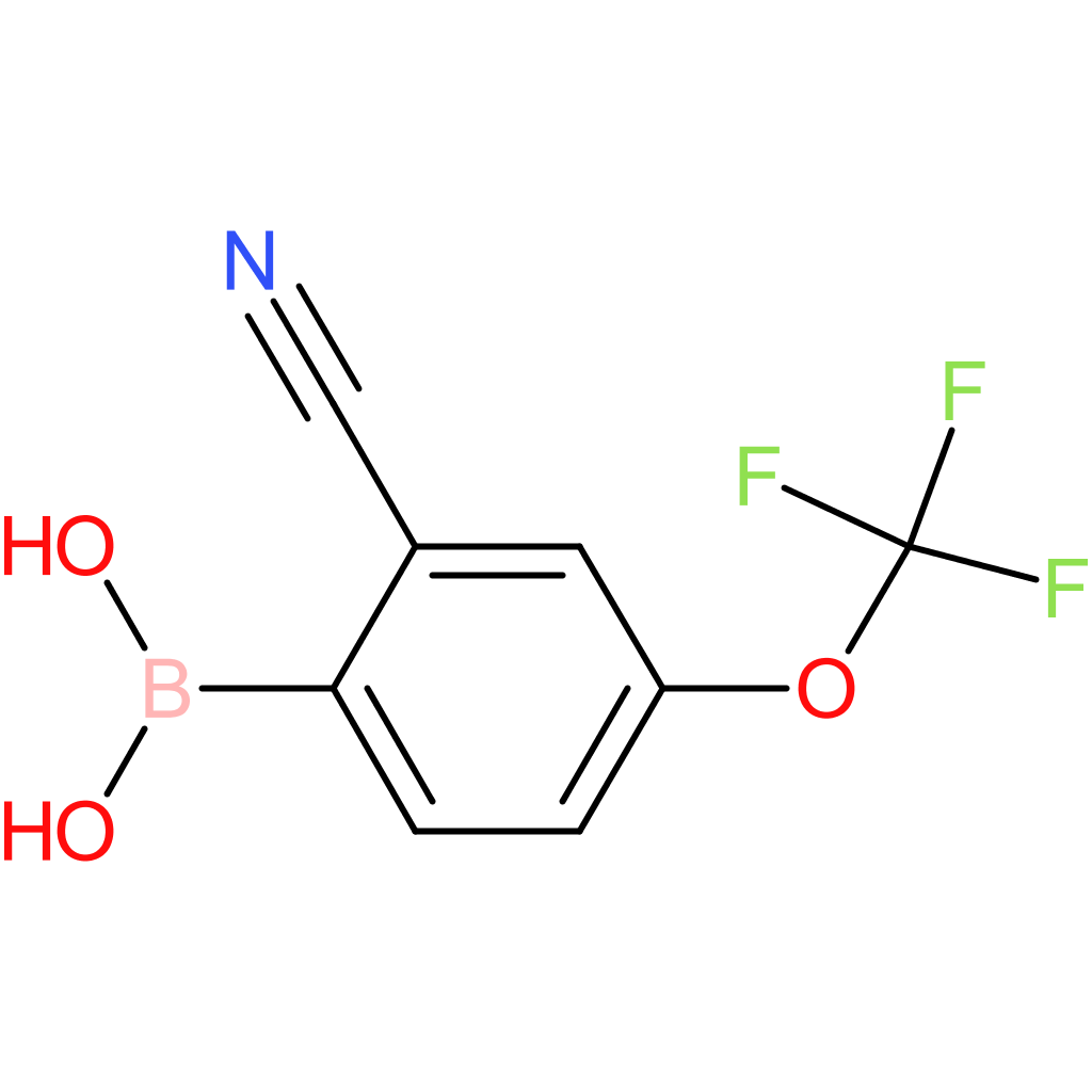 2-cyano-4-(trifluoromethoxy)phenylboronic acid