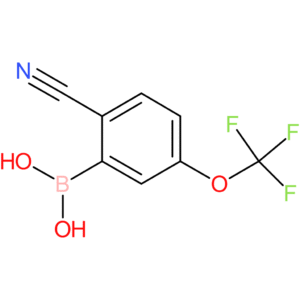 2-cyano-5-(trifluoromethoxy)phenylboronic acid