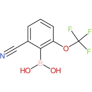 2-cyano-6-(trifluoromethoxy)phenylboronic acid