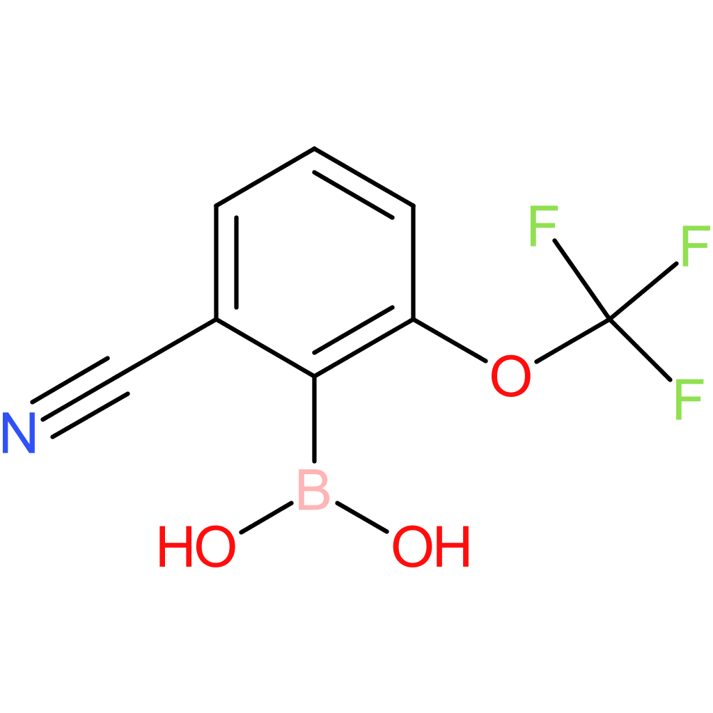 2-cyano-6-(trifluoromethoxy)phenylboronic acid