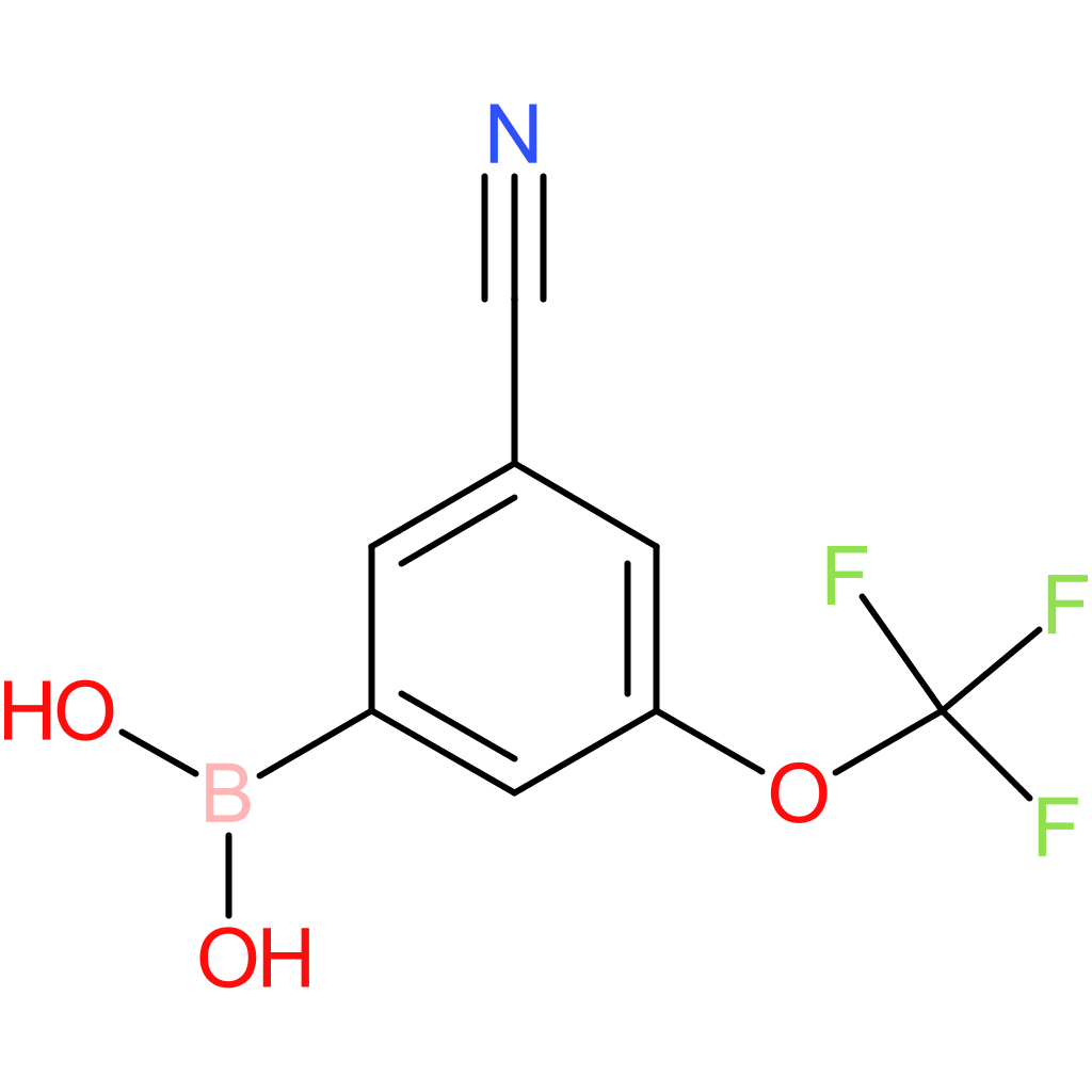 3-cyano-5-(trifluoromethoxy)phenylboronic acid