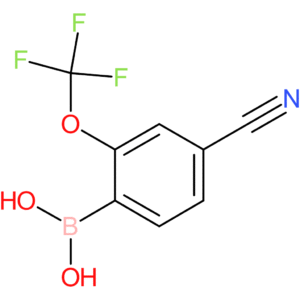 4-cyano-2-(trifluoromethoxy)phenylboronic acid