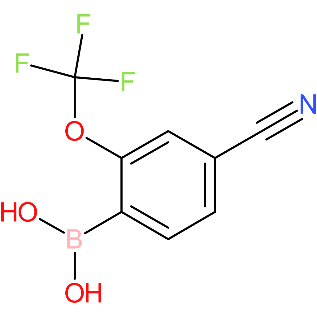 4-cyano-2-(trifluoromethoxy)phenylboronic acid