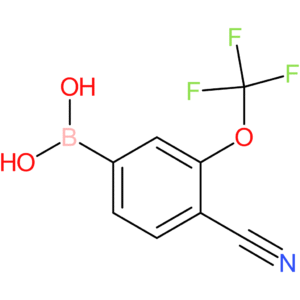 4-cyano-3-(trifluoromethoxy)phenylboronic acid