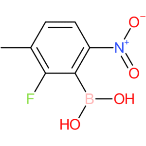(2-fluoro-3-methyl-6-nitrophenyl)boronic acid