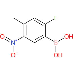 (2-fluoro-4-methyl-5-nitrophenyl)boronic acid